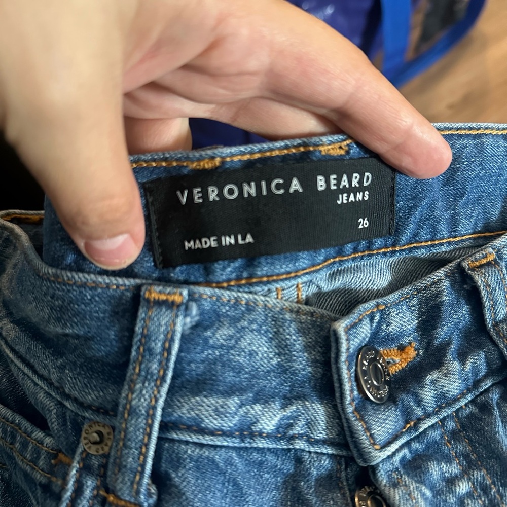 Veronica Beard Wide Leg Womens Jeans - Picture 2 of 3